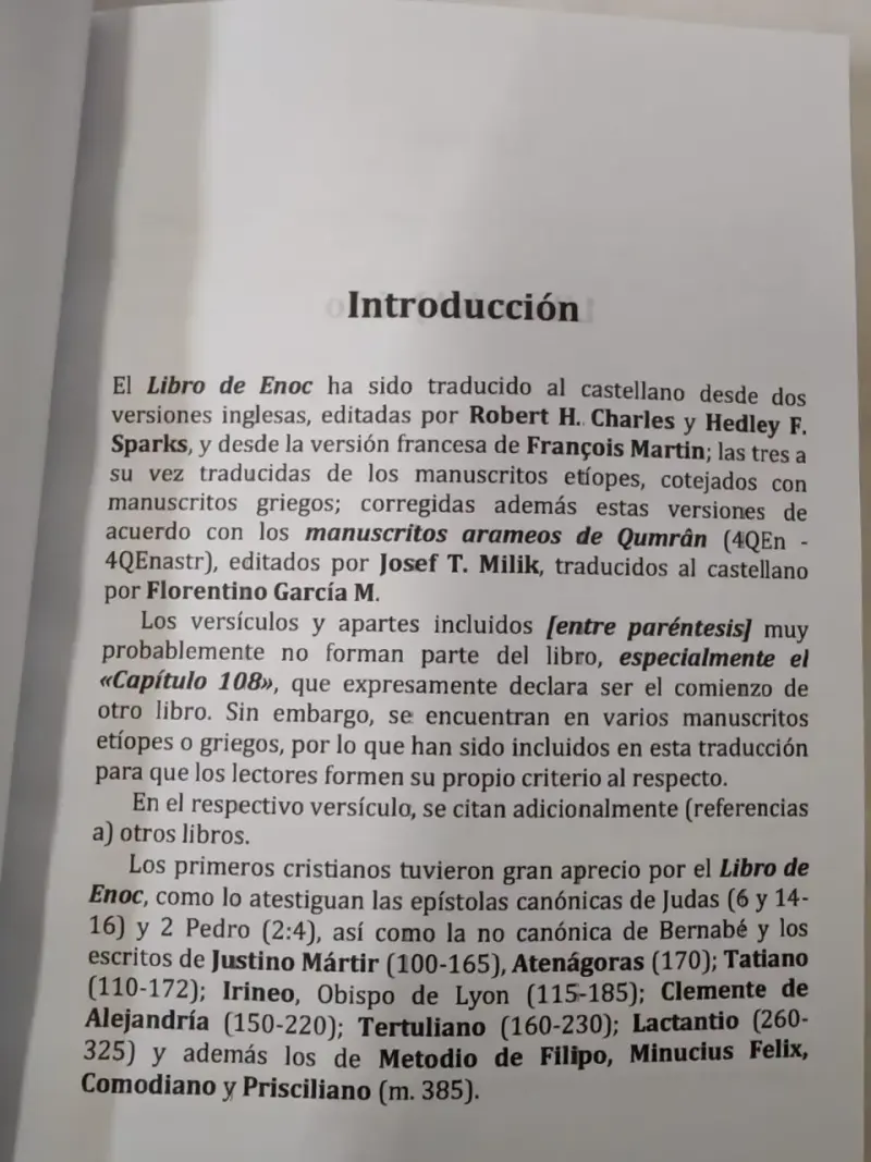 El Libro de Enoc - Texto Apócrifo - 3