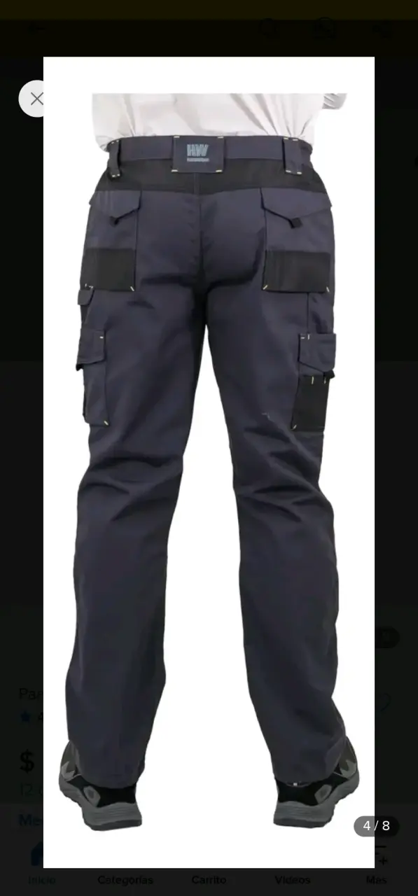Pantalón Cargo HW vulcano Gris Carbón - 2