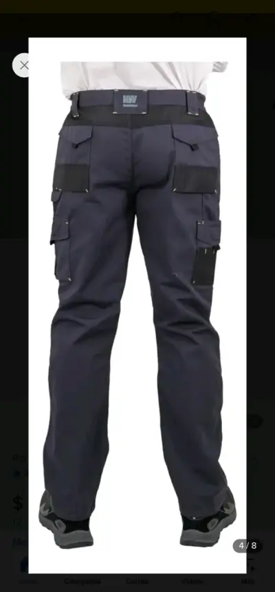 Pantalón Cargo HW vulcano Gris Carbón - miniatura 2