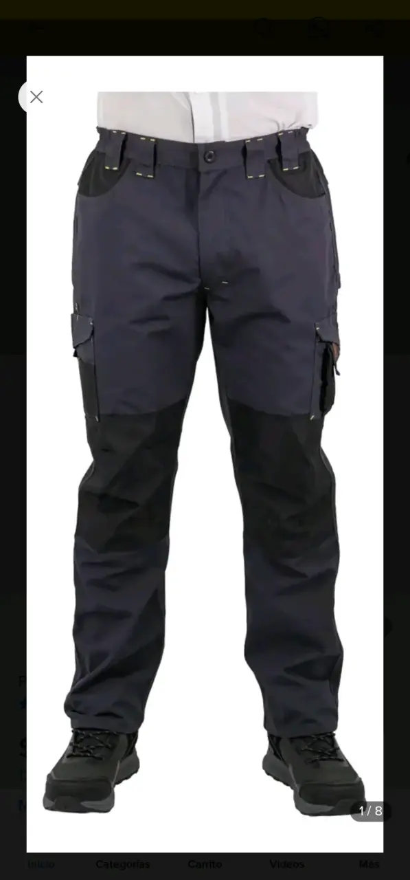 Pantalón Cargo HW vulcano Gris Carbón - 3