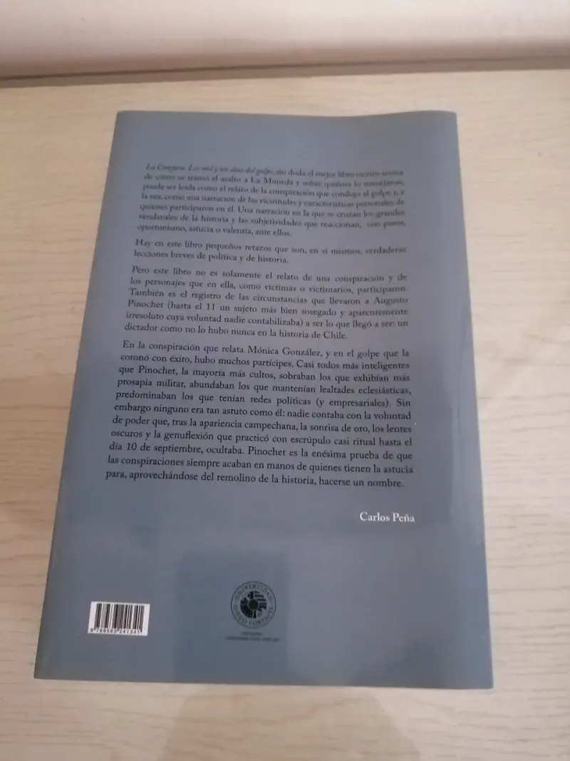 Libro La Conjura de Mónica González, nuevo - 4