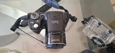 Cámara Canon SX500 IS con accesorios - miniatura 4