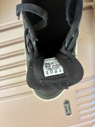 Zapatillas negras Puma de cuero para hombre - miniatura 3