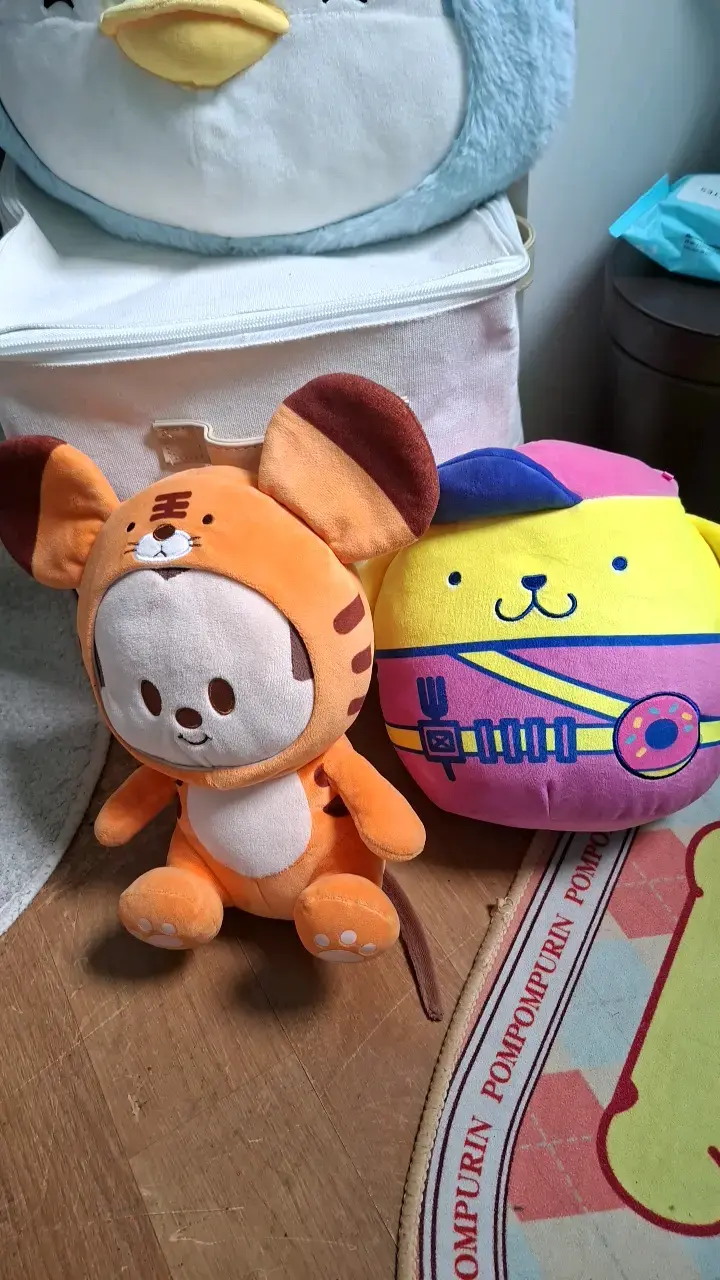Set de peluches de animales coloridos - 3