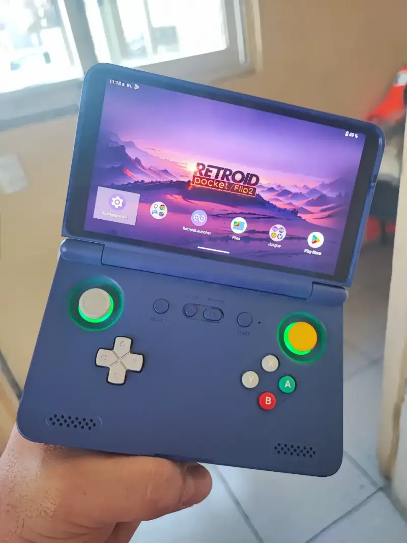 Consola portátil Retroid Pocket Flip 2, snapdragon - 1