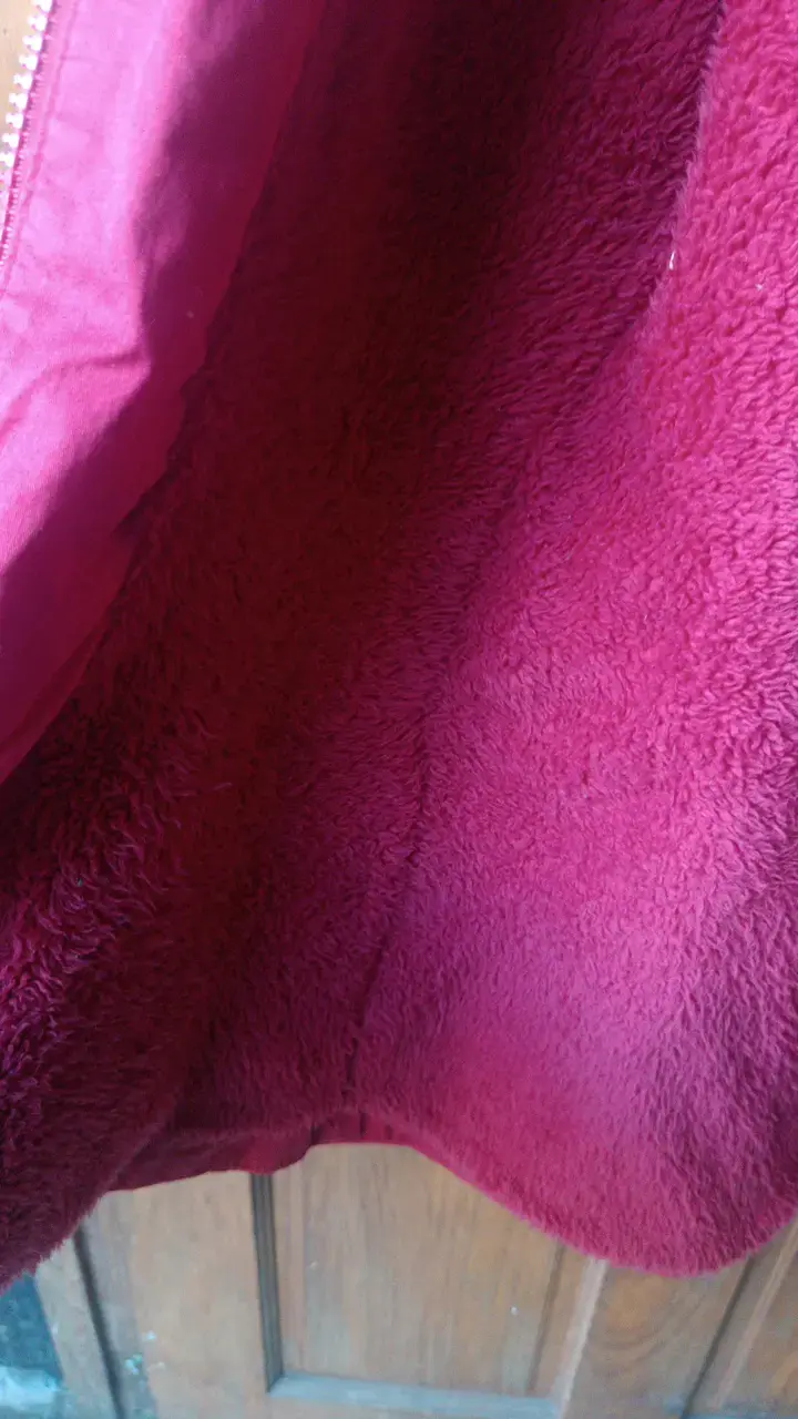 Parka FSP Mujer Roja con Capucha - 3