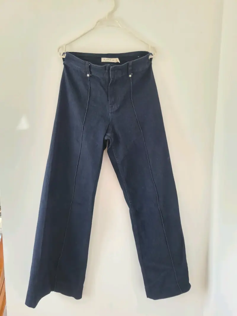 Pantalones de mezclilla azul Alaniz talla 36 - 1