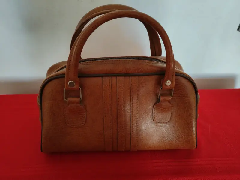 Bolso Retro Estilo Bowling Vintage Años 70s / 80s - 1