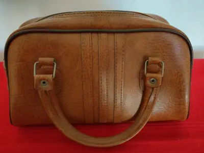 Bolso Retro Estilo Bowling Vintage Años 70s / 80s - miniatura 3