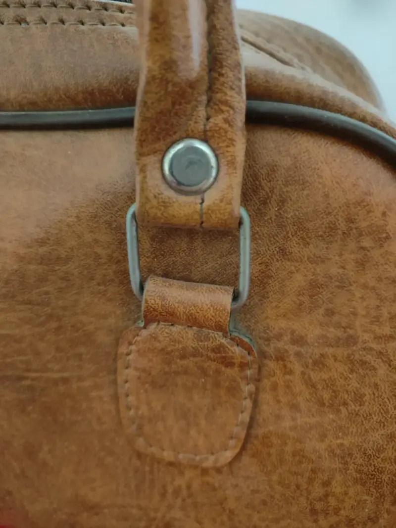 Bolso Retro Estilo Bowling Vintage Años 70s / 80s - 5