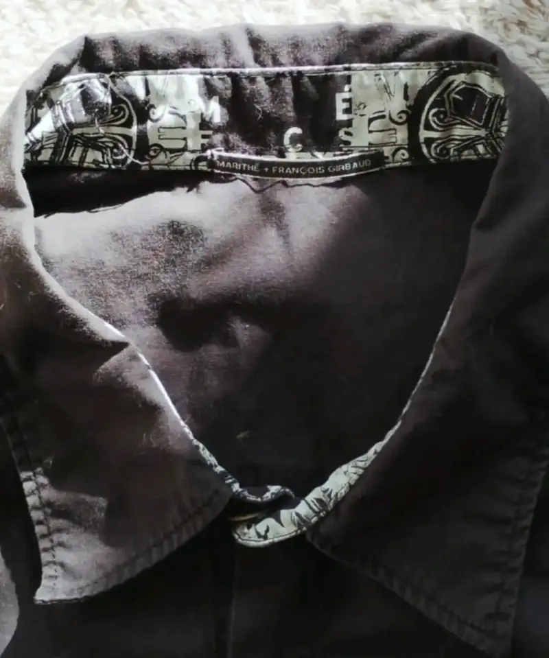 Camisa negra mfg y2k - 3