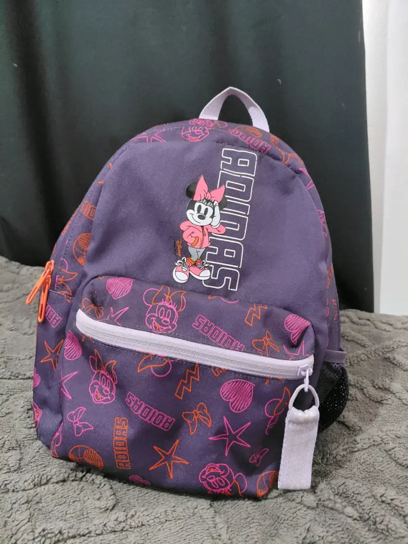 Mochila infantil Adidas Disney Minnie morada - 2