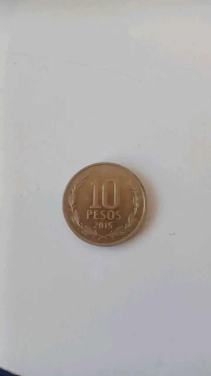 Moneda de 10 pesos chilenos 2015 - 2