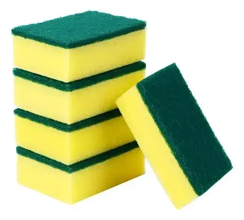 Pack de 5 esponjas de limpieza multiuso - 1