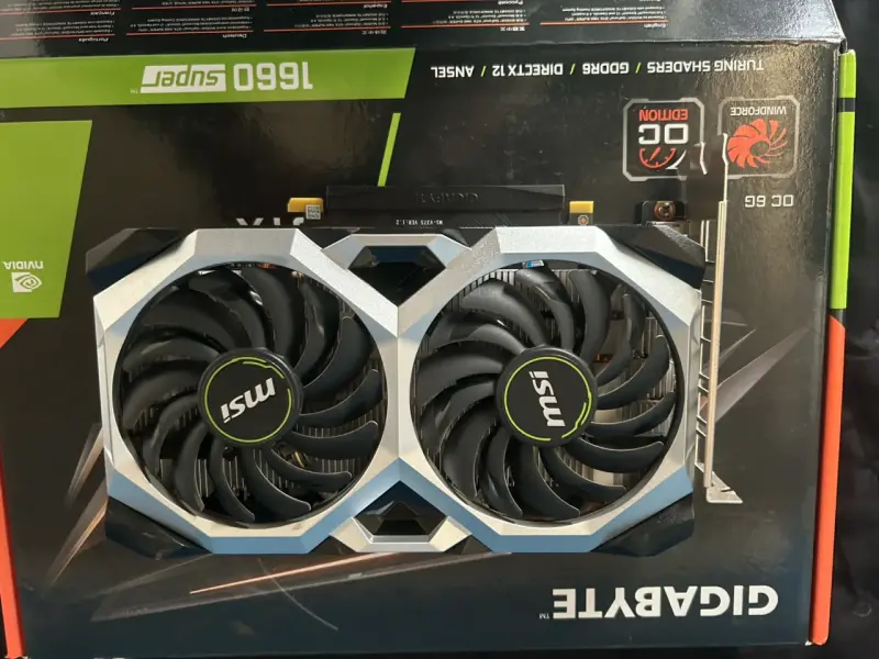 Tarjeta gráfica MSI GeForce GTX 1660 Super - 4