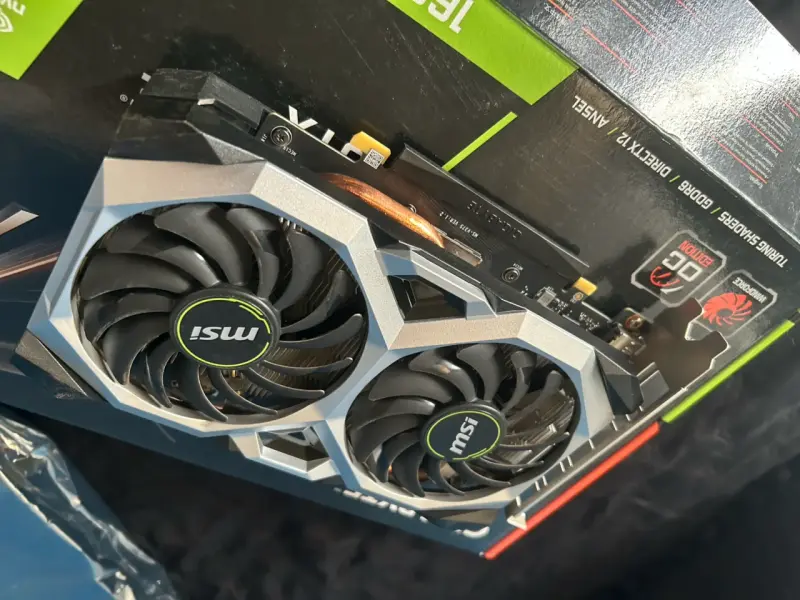 Tarjeta gráfica MSI GeForce GTX 1660 Super - 5