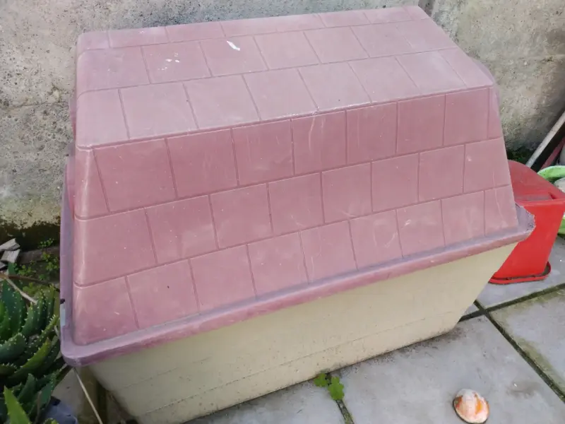 Casa para perro de plástico resistente - 2