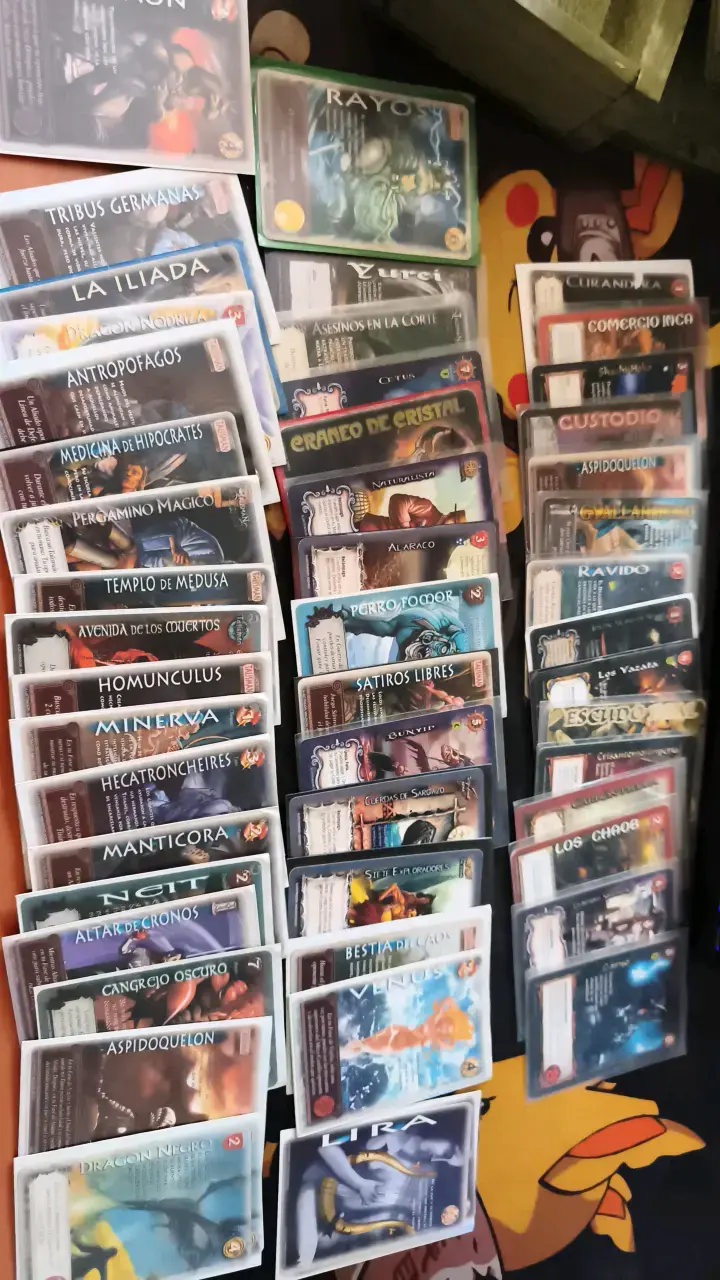 Colección de Cartas Mitos y Leyendas con Caja - 4