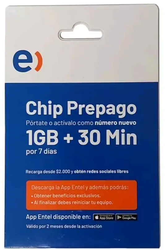chip prepago - 1
