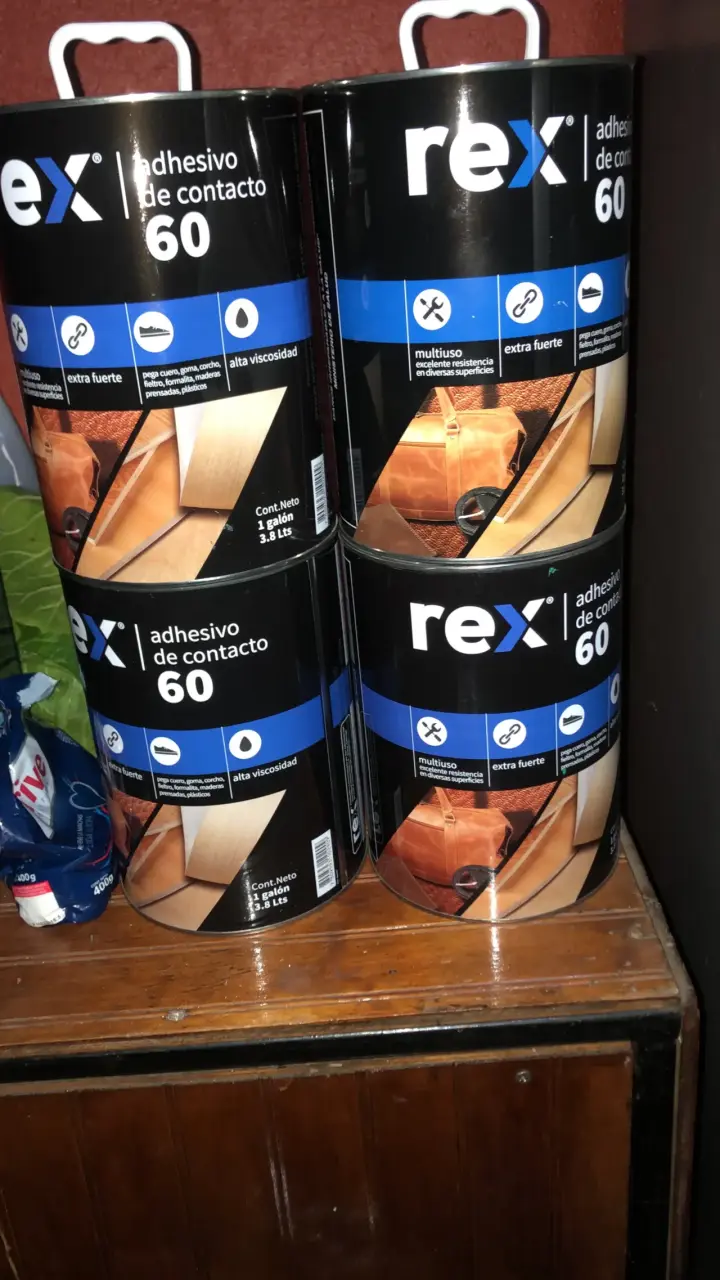 Adhesivo de Contacto Rex 60 Extra Fuerte 1 Galón - 1