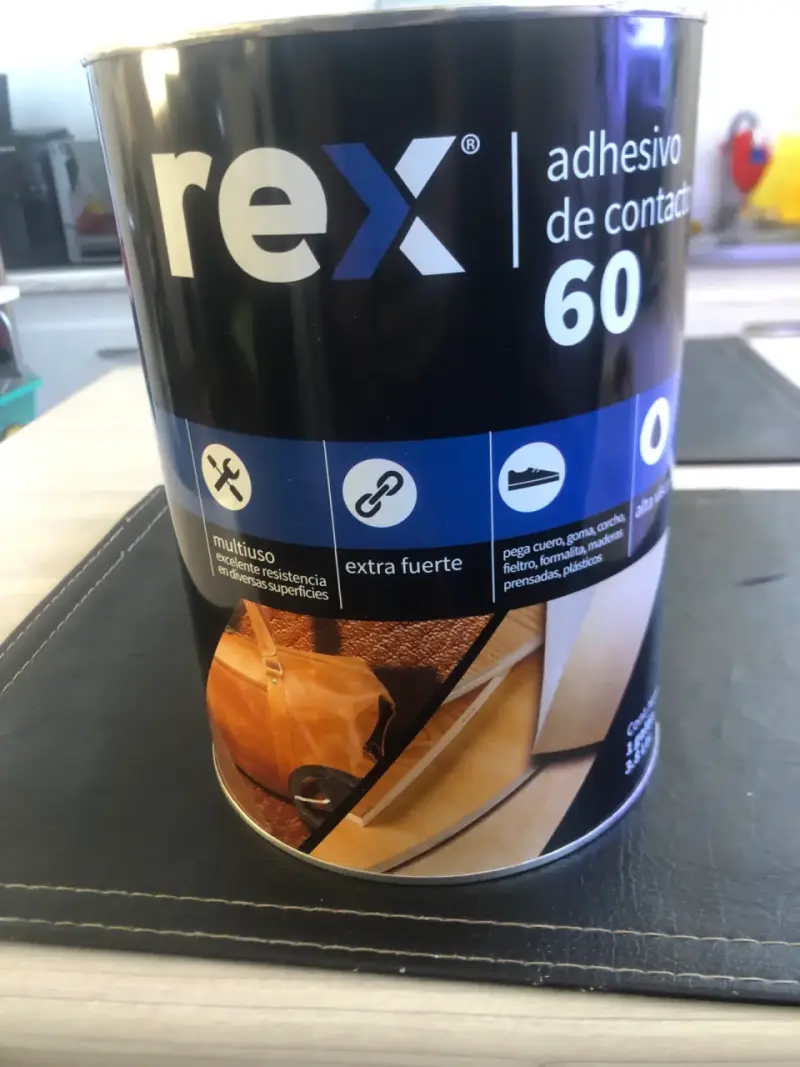 Adhesivo de Contacto Rex 60 Extra Fuerte 1 Galón - 4
