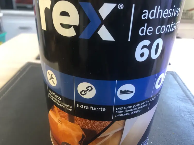 Adhesivo de Contacto Rex 60 Extra Fuerte 1 Galón - 5