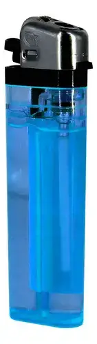 Encendedor de gas azul recargable - miniatura 1
