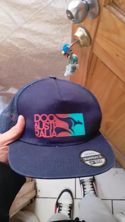 Gorra azul Doo Australia con diseño canguro - miniatura 1