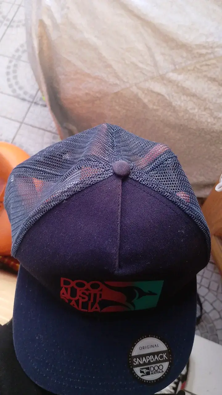 Gorra azul Doo Australia con diseño canguro - 4