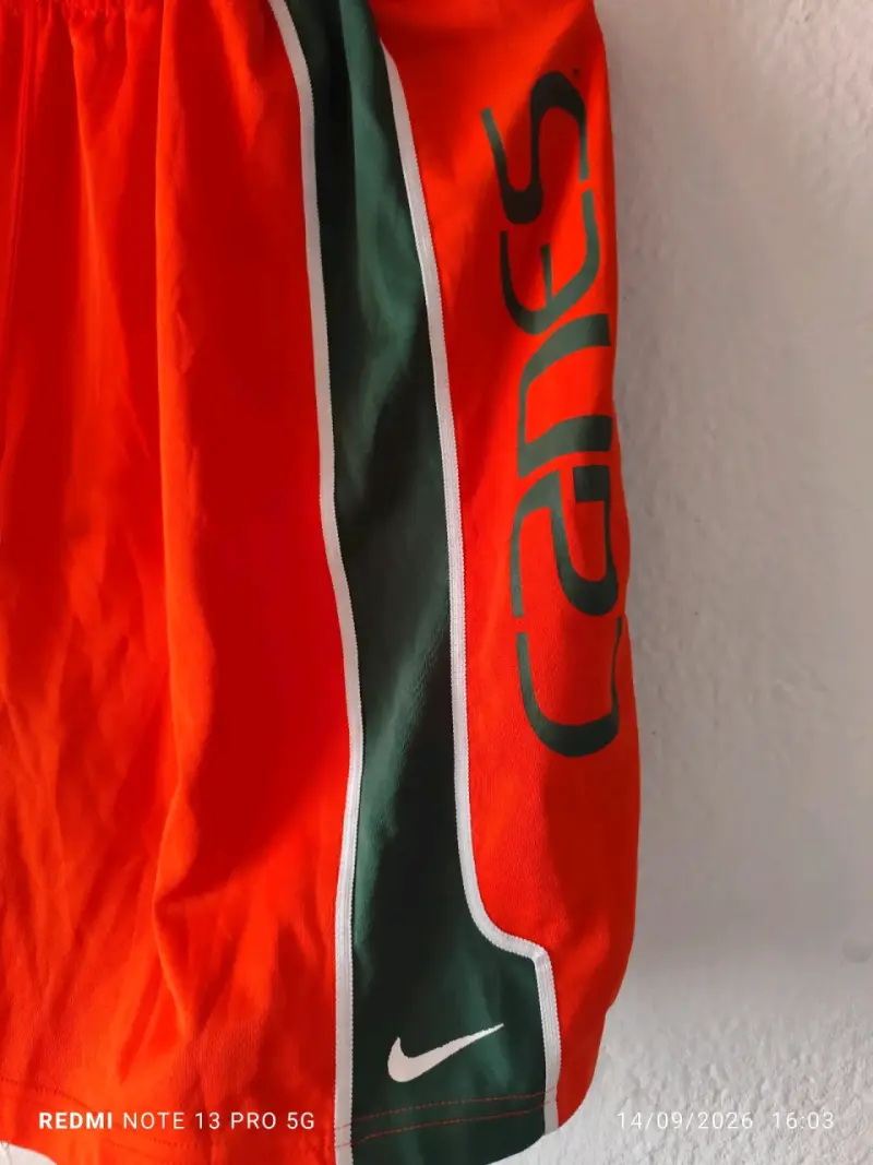 Shorts deportivos Nike Canes naranjas - 2