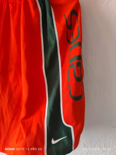 Shorts deportivos Nike Canes naranjas - miniatura 2