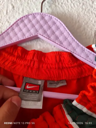 Shorts deportivos Nike Canes naranjas - miniatura 4