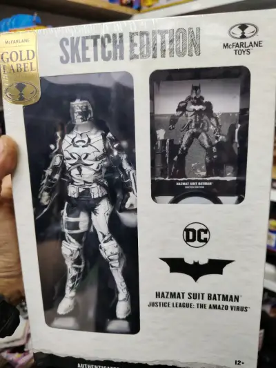 Figura de acción Batman Hazmat Suit McFarlane - miniatura 1