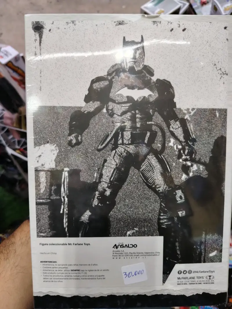 Figura de acción Batman Hazmat Suit McFarlane - 2