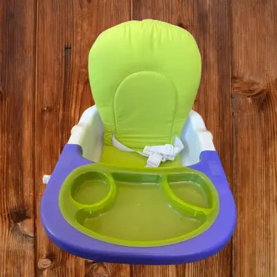 Silla de comer portátil Infanti verde - miniatura 1