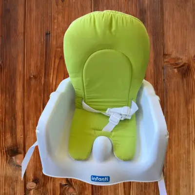 Silla de comer portátil Infanti verde - miniatura 2