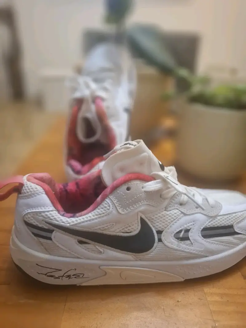 Zapatillas deportivas blancas con cámara de aire - 4