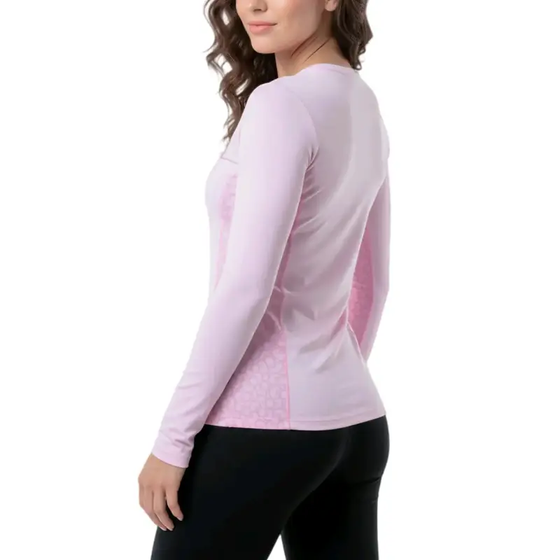 Camiseta Rosa Hello Kitty Mujer Manga Larga - 2