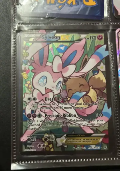 Tarjeta Pokémon Sylveon EX y Gardevoir EX - miniatura 1