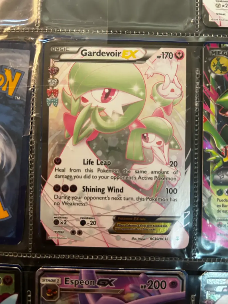 Tarjeta Pokémon Sylveon EX y Gardevoir EX - 2