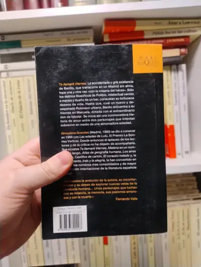 Libro 'Te llamaré Viernes' de Almudena Grandes - miniatura 3