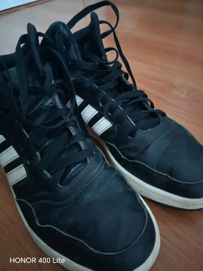 Zapatillas deportivas negras Adidas de caña alta - 3