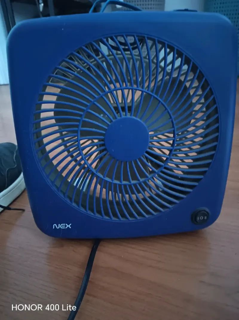 Ventilador portátil azul Nex compacto - 1