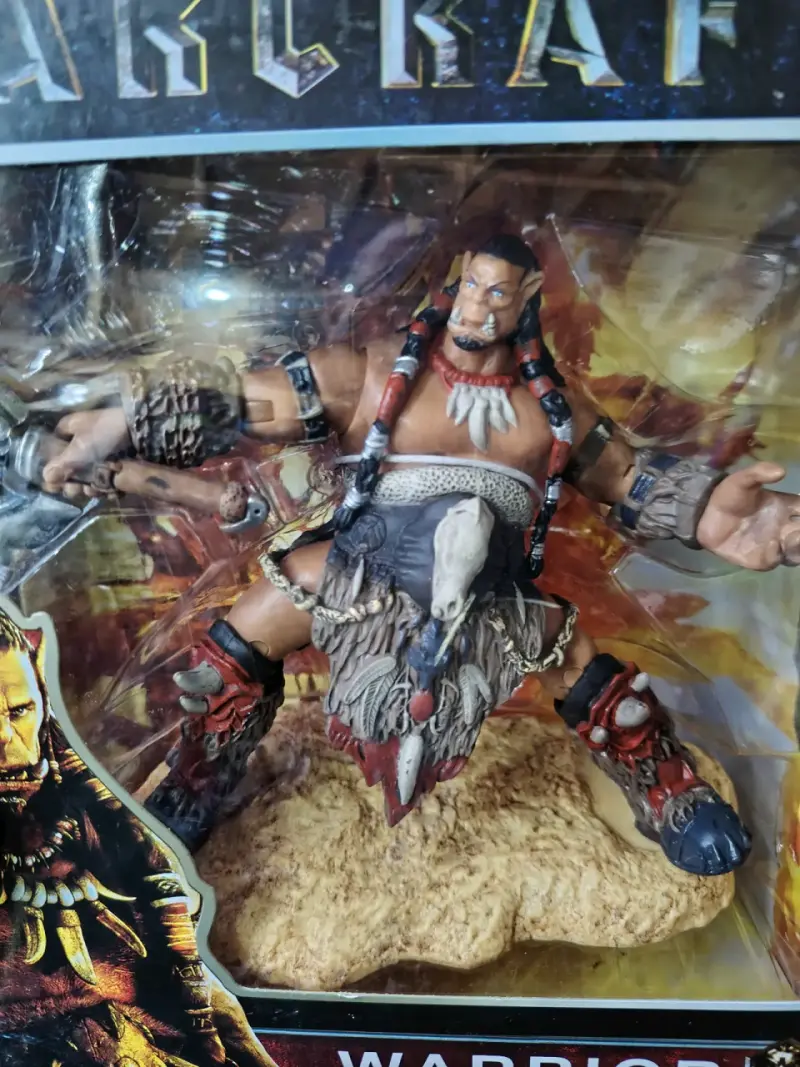 Figura de acción Warcraft Warrior articulada - 5