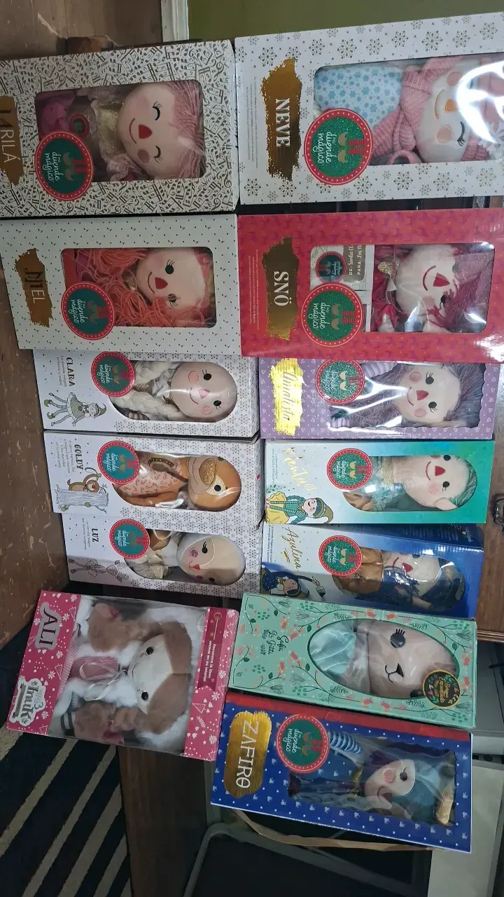 Muñecas de tela hechas a mano colección variada - 1