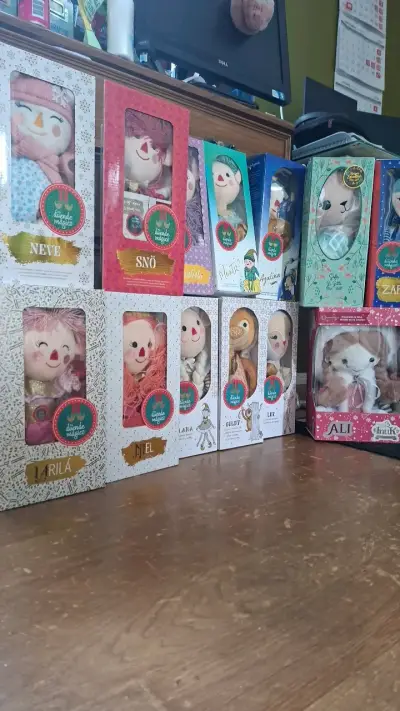 Muñecas de tela hechas a mano colección variada - miniatura 2