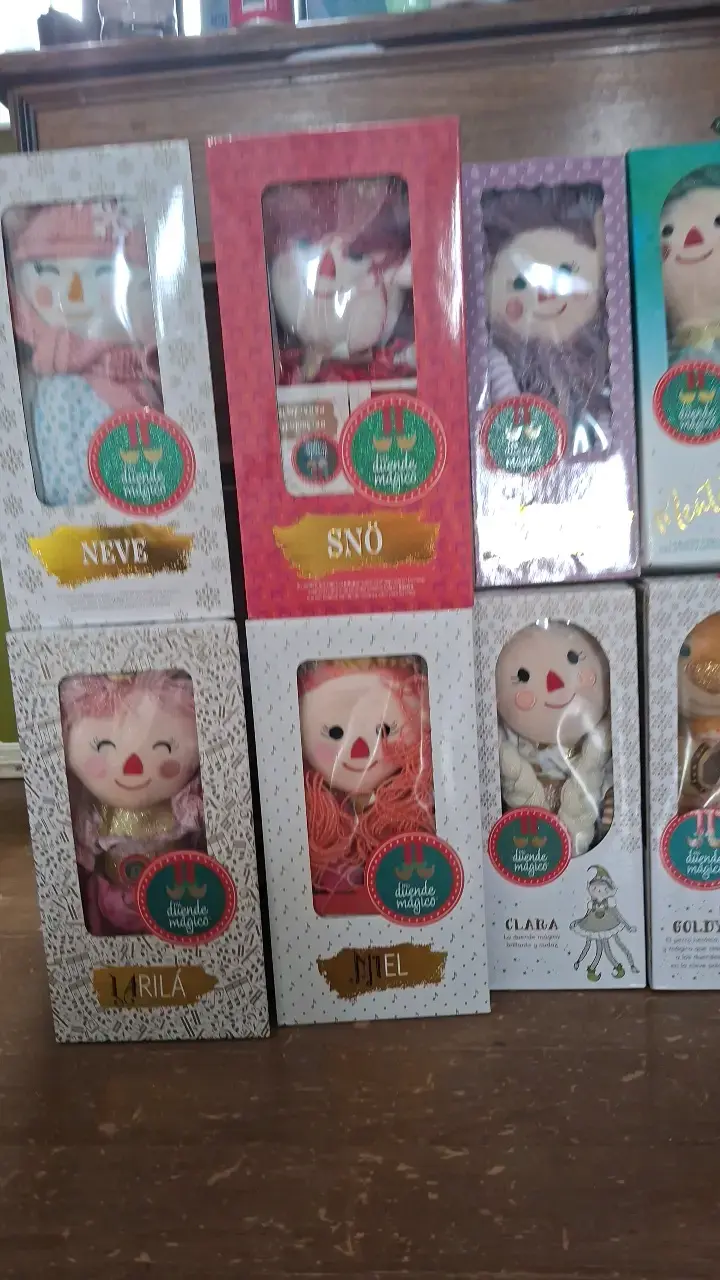 Muñecas de tela hechas a mano colección variada - 5