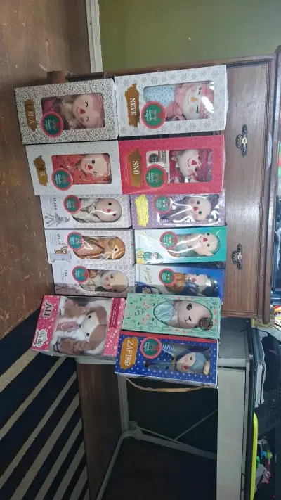 Muñecas de tela hechas a mano colección variada - miniatura 6