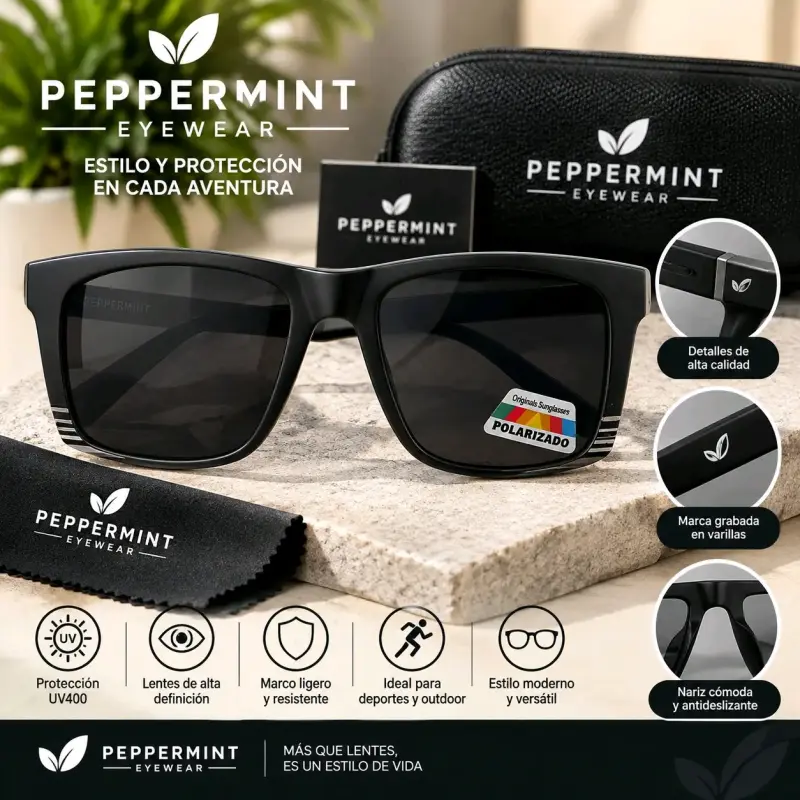 Gafas de Sol Polarizadas Peppermint Eyewear