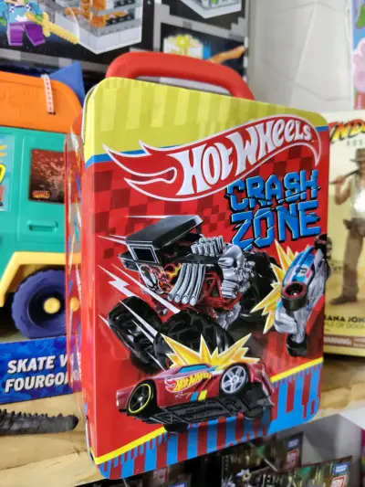 Caja de Almacenamiento Hot Wheels Crash Zone - miniatura 1